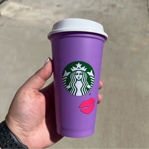 Starbucks lightweight reusable grande hot or cold cup - NEW